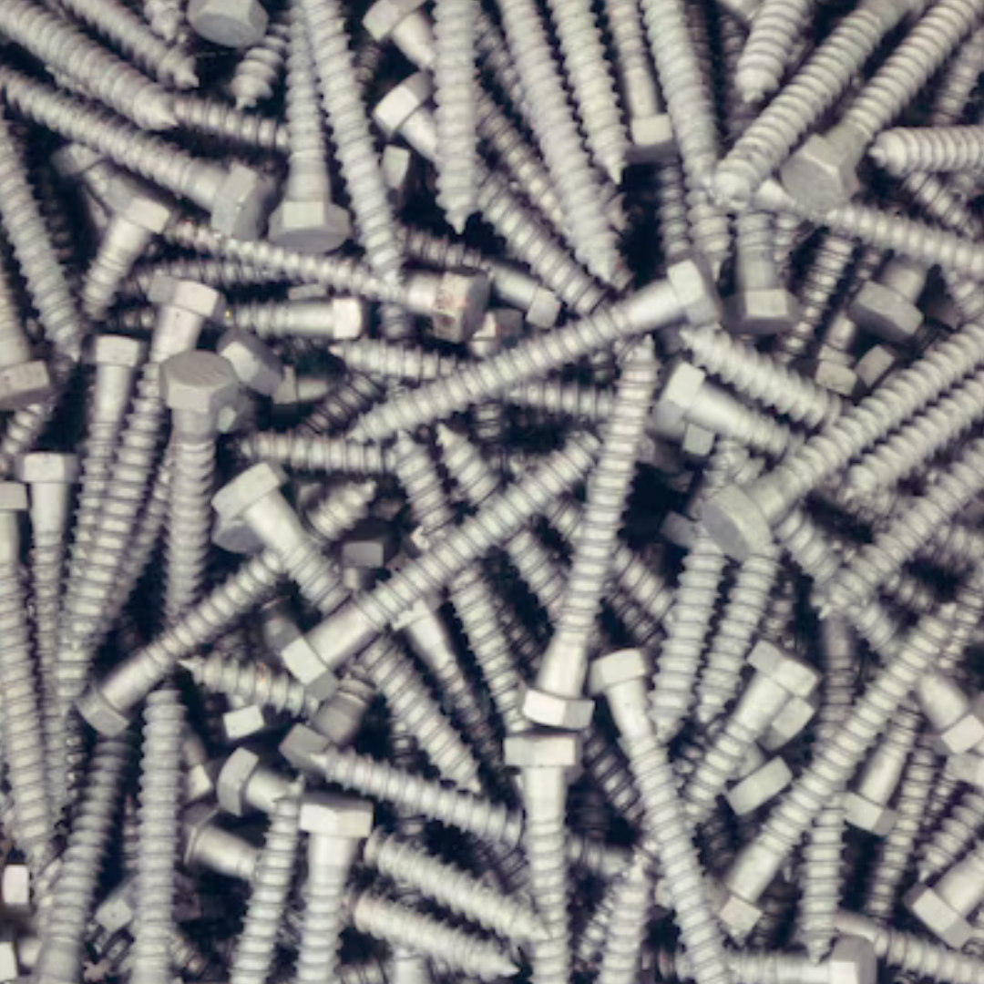 Florvik 3/8-in x 3-1/2-in Hot-Dipped Galvanized Exterior Lag Screws – Hex Head