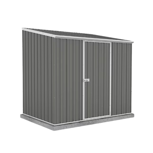 Florvik 5x7 ft Galvanized Steel Outdoor Storage Shed – Space Saver Design
